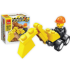 Carrinho de Blocos para Montar Estilo Lego – Construction 0524 (22 peças)