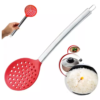 Escumadeira Com Cabo de Aço Inox e Ponta de Silicone - Image 2