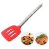 Espatula Com Cabo em Aço Inox e Ponta de Silicone 34 cm