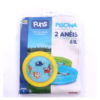 Brinquedo Piscina infantil 2 anéis 61 Litros